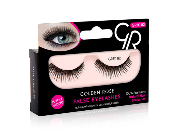 Golden Rose-False Eyelashes - Kontrafouris Cosmetics