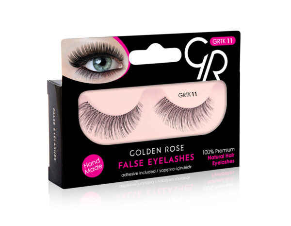 Golden Rose-False Eyelashes - Kontrafouris Cosmetics