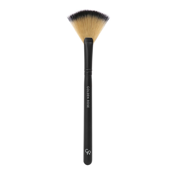 Golden Rose-Fan Brush - Kontrafouris Cosmetics