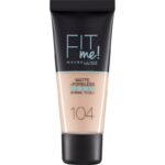 MAYBELLINE FIT ME MATTE&PORELESS FOUNDATION-Kontrafouris Cosmetics