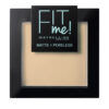 MAYBELLINE FIT ME MATTE&PORELESS COMPACT POWDER-Kontrafouris Cosmetics