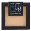 MAYBELLINE FIT ME MATTE&PORELESS COMPACT POWDER-Kontrafouris Cosmetics