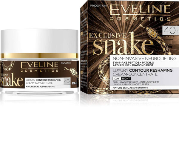 EXCLUSIVE SNAKE LUXURY CONTOUR RESHAPING CREAM-CONCENTRATE 40+ - Kontrafouris Cosmetics