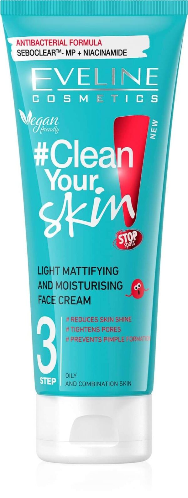 CLEAN YOUR SKIN LIGHT MATTIFYING & MOISTURISING FACE CREAM-Kontrafouris Cosmetics