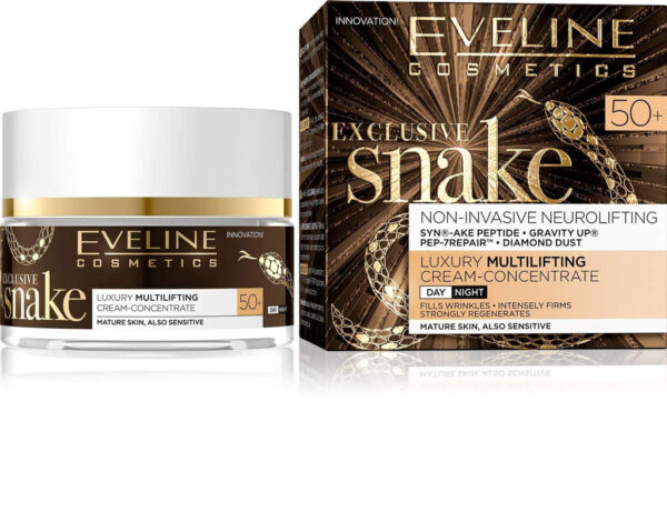 EXCLUSIVE SNAKE LUXURY MULTILIFTING CREAM-CONCENTRATE 50+ - Kontrafouris Cosmetics