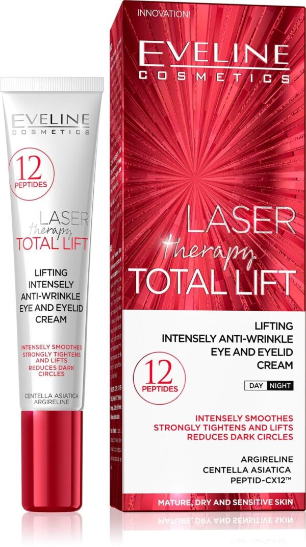 LASER THERAPY TOTAL LIFT INTENSELY ANTI-WRINKLE LIFTING EYE AND EYELID CREAM-Kontrafouris Cosmetics