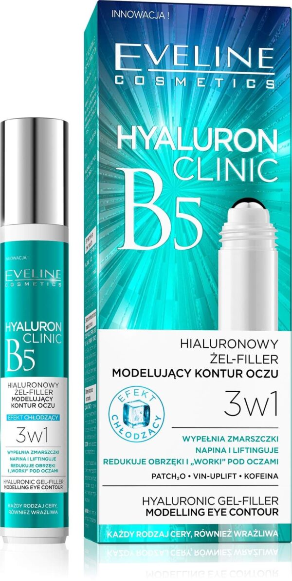 HYALURON CLINIC B5 GEL FILLER MODELING EYE CONTOUR-Kontrafouris Cosmetics