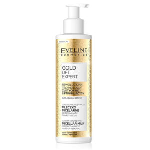 GOLD LIFT EXPERT LUXURY NOURISHING MICELLAR FACE& EYE MILK - Kontrafouris Cosmetics