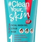 CLEAN YOUR SKIN FACIAL WASH GEL + SCRUB +MASK
