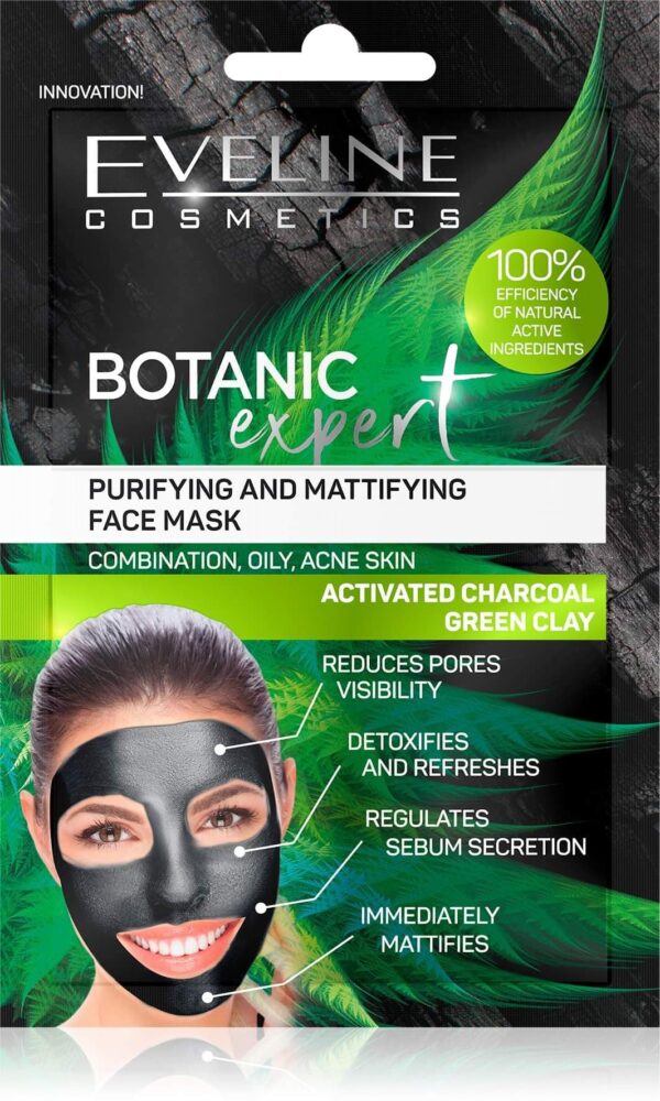 BOTANIC EXPERT PURIFYING AND MATTIFYING FACE MASK-Kontrafouris Cosmetics