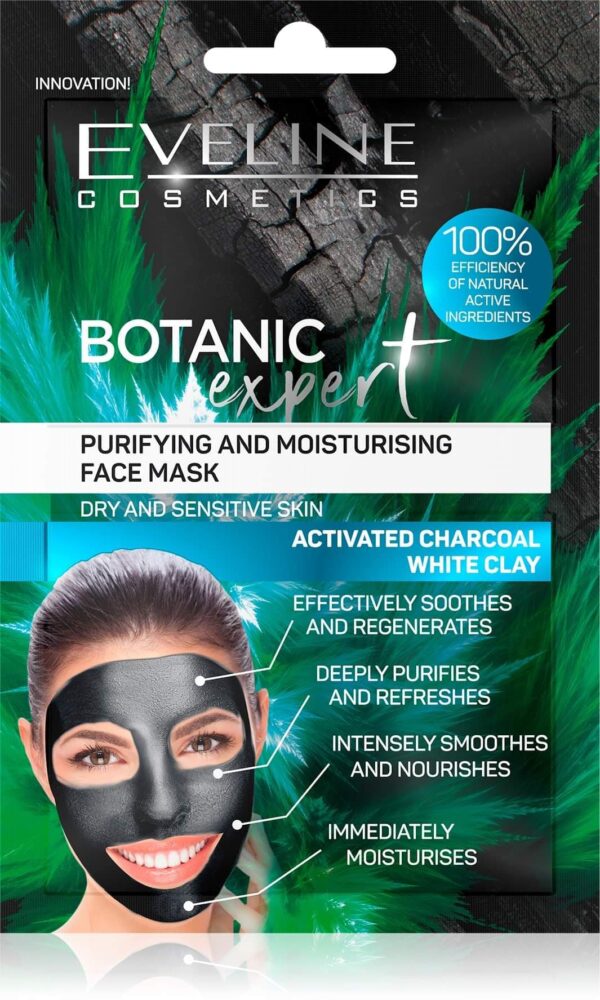 BOTANIC EXPERT PURIFYING AND MOISTURISING FACE MASK-Kontrafouris Cosmetics