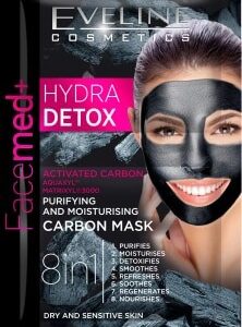 HYDRA DETOX PURIFYING AND MOISTURISING CARBON MASK-Kontrafouris Cosmetics