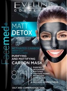 MATT DETOX PURIFYING AND MATTIFYING CARBON MASK-Kontrafouris Cosmetics