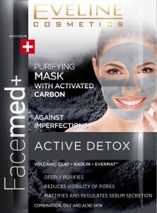 PURIFYING FACE MASK WITH ACTIVATED CARBON-Kontrafouris Cosmetics