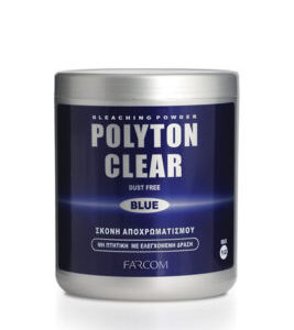 FARCOM POLYTON CLEAR BLUE-Kontrafouris Cosmetics