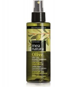 MEA NATURA Olive Dry Oil Intense Hydration-Kontrafouris Cosmetics