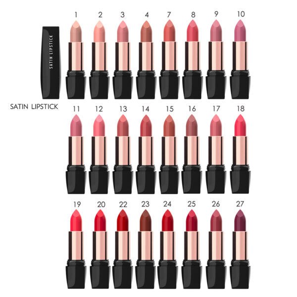 Golden Rose Satin Lipstick-Kontrafouris Cosmetics