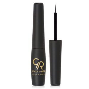 Style Liner Black & Black Eyeliner -Kontrafouris Cosmetics