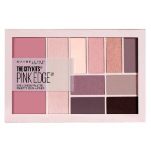 Maybelline The City Kits Eye Cheek Palette Pink Edge Eyeshadow-Kontrafouris Cosmetics