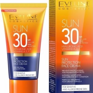 Eveline Sun Care Face Cream spf30 -Kontrafouris Cosmetics