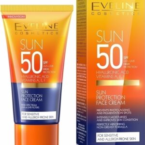 Eveline Sun Care Face Cream spf50 -Kontrafouris Cosmetics