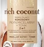 Eveline Rich Coconut Moisturizing Face Micellar Water & Toner